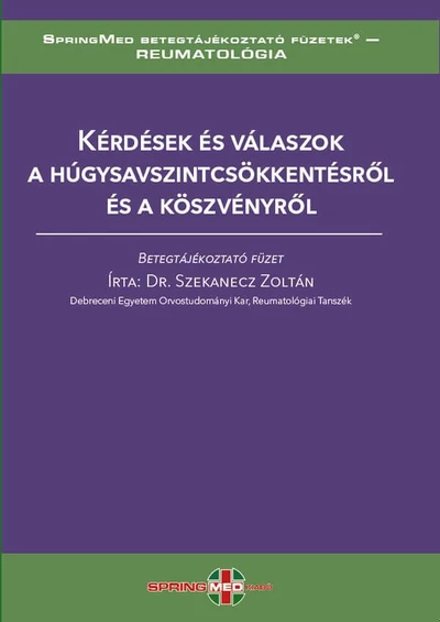 Kérdések és válaszok a húgysavszintcsökkentésről és a köszvényről (E-book)